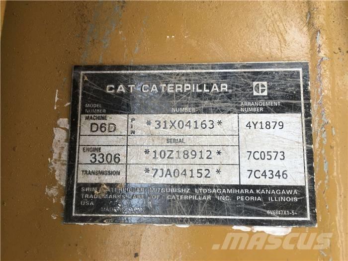 CAT D 6 D 履带式推土机
