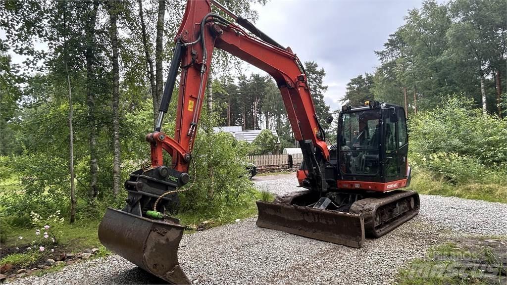 Kubota KX080 – 4a2 小型挖掘机