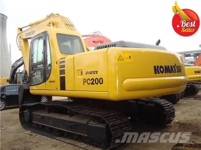 Komatsu PC 200 履带挖掘机
