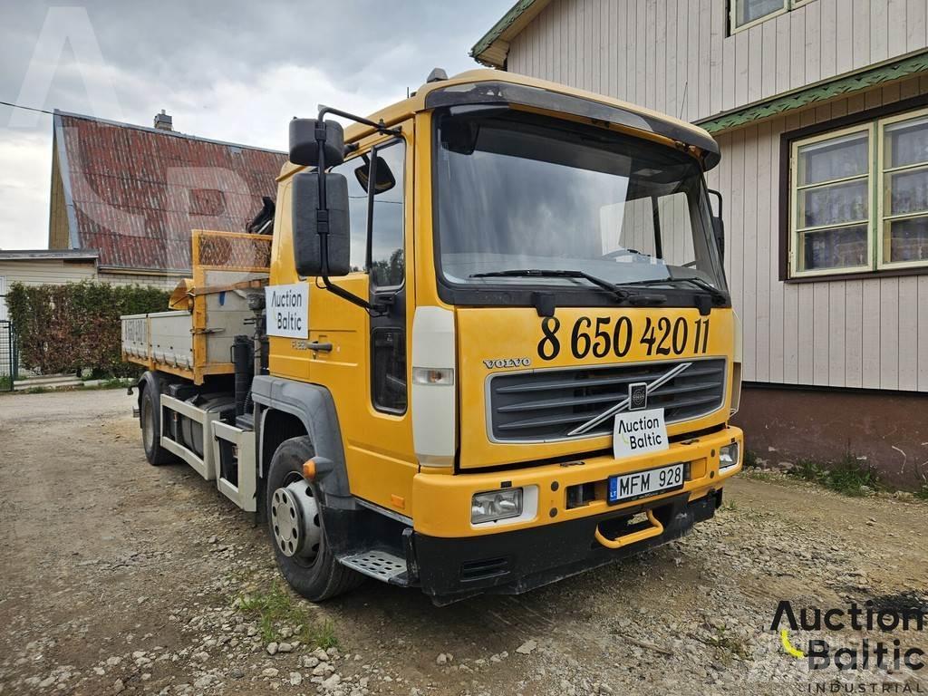 Volvo FL6 250 平板栏板货车