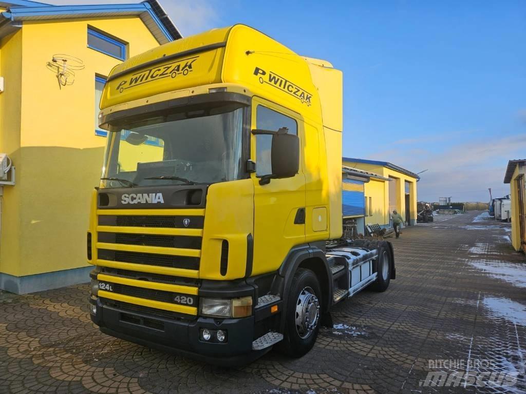 Scania 124 L 420 牵引车