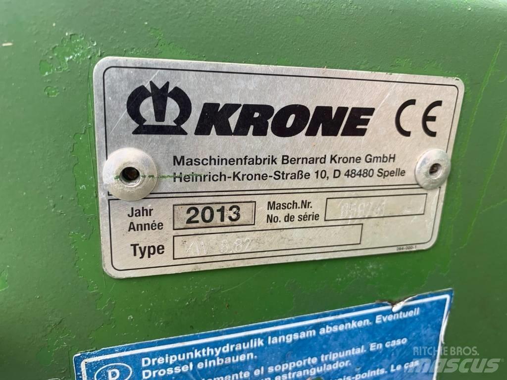 Krone KW 8.82 犁耙和摊草机
