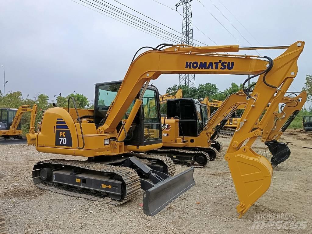 Komatsu PC 70 履带挖掘机