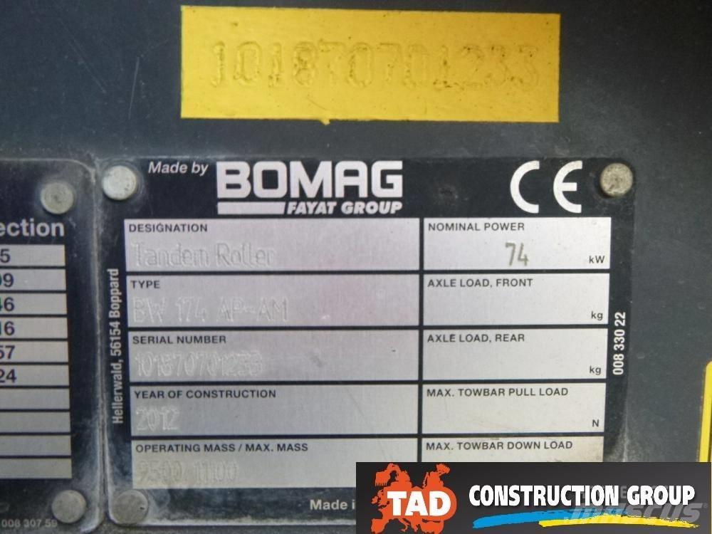 Bomag BW 174 AD AM 双轮压路机