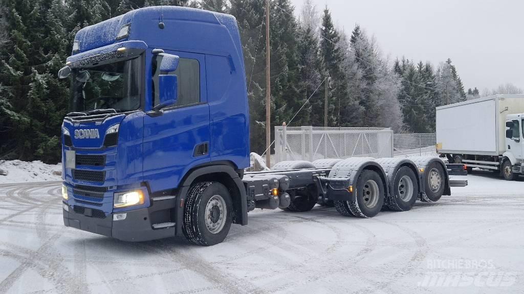 Scania R 560 8X4 ADR 平板车