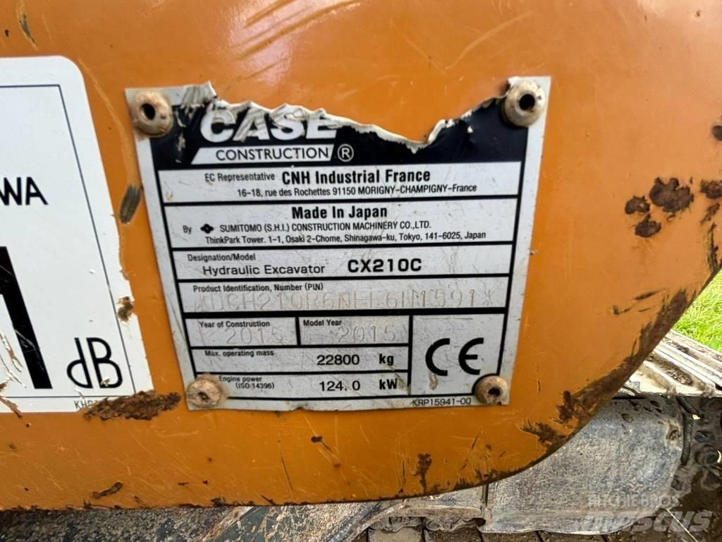 CASE CX 210 C 履带挖掘机