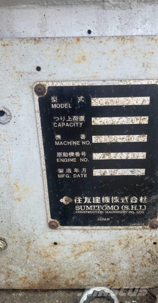 Sumitomo SC800 履带起重机