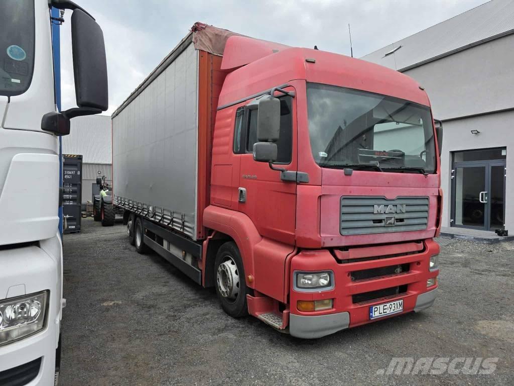 MAN TGA 26.410 篷布货车