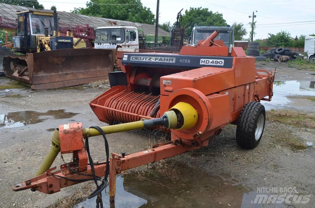 Deutz-Fahr HD490 方捆打捆机