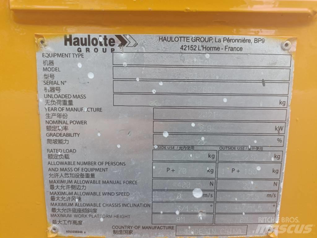 Haulotte OPTIMUM 8 剪叉式升降机