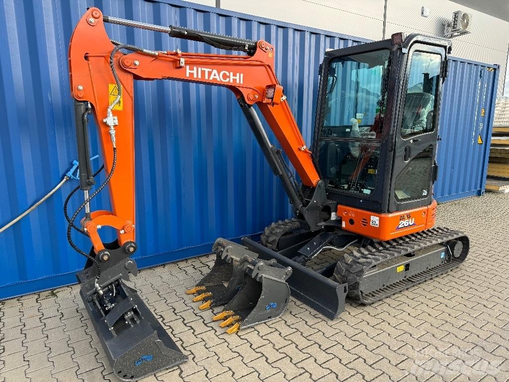 Hitachi ZX 26 U-6 小型挖掘机