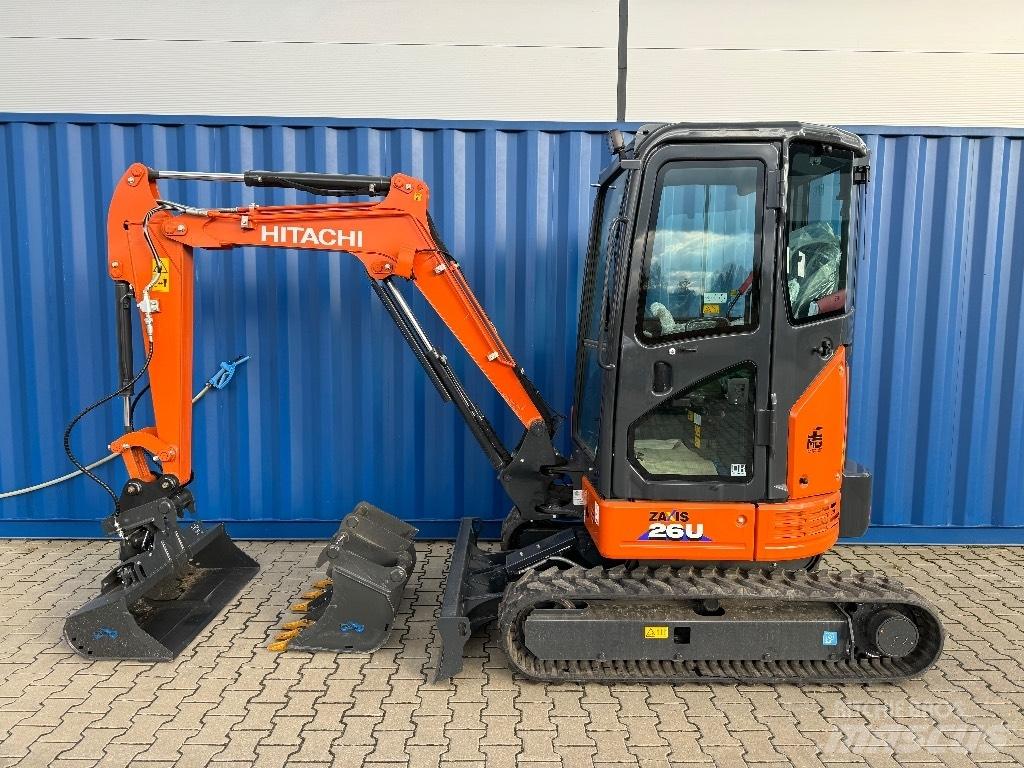 Hitachi ZX 26 U-6 小型挖掘机