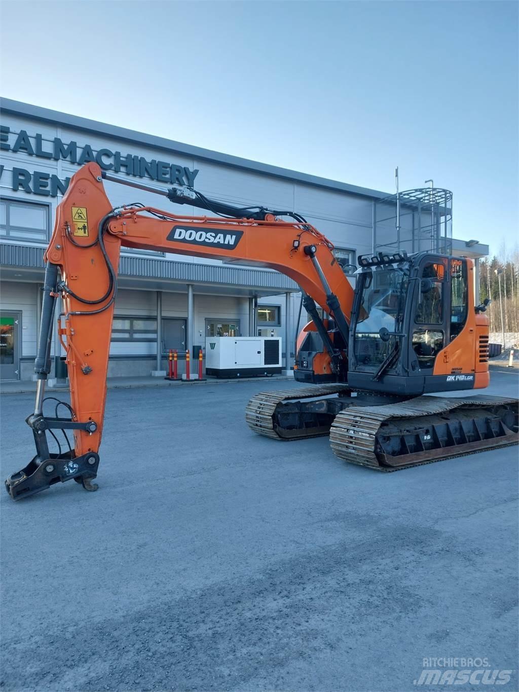 Doosan DX 140LCR 7 履带挖掘机