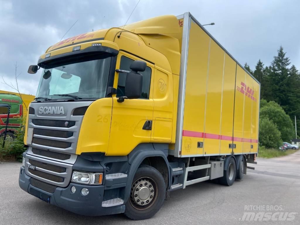 Scania R 490 LB 厢式货车