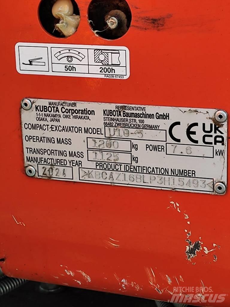 Kubota U 10 小型挖掘机
