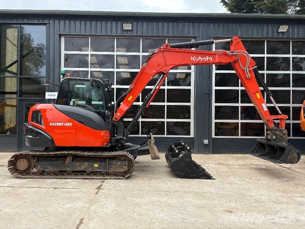 Kubota KX 080 中型挖掘机