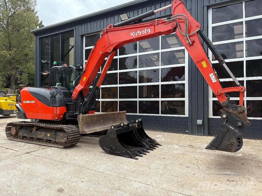 Kubota KX 080 中型挖掘机