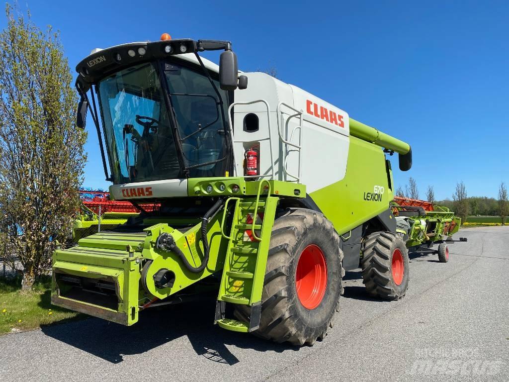 CLAAS Lexion 670 联合收割机