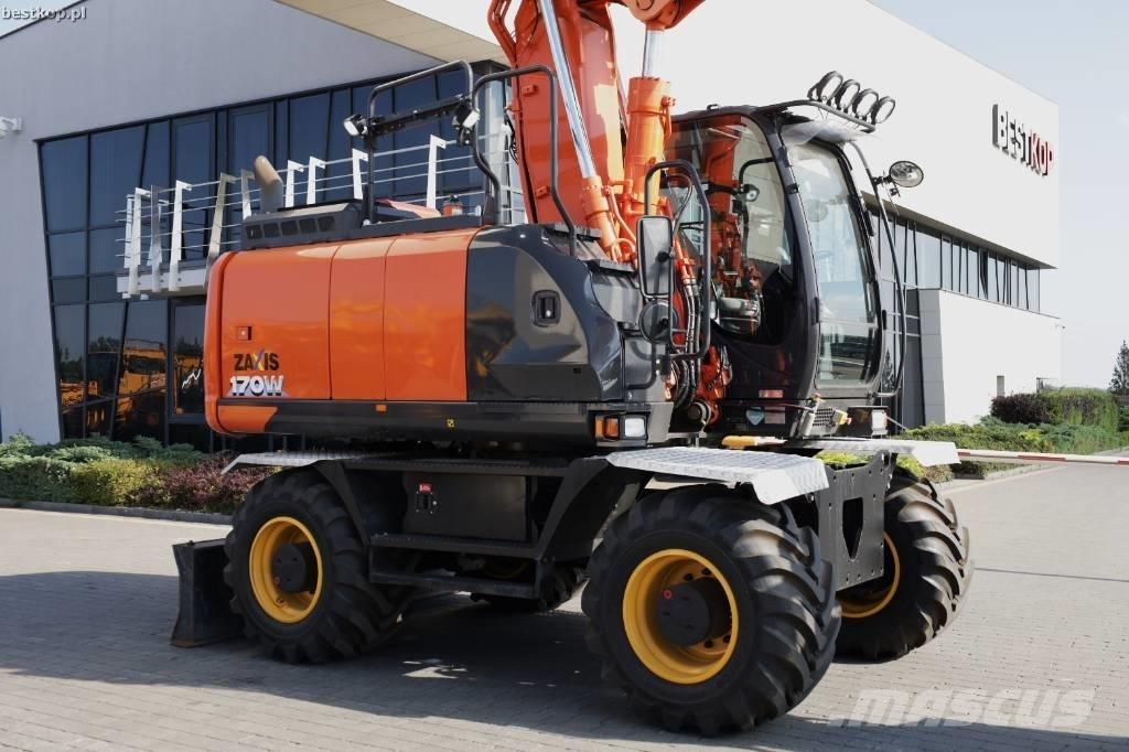 Hitachi ZX 170 W-6 轮式挖掘机