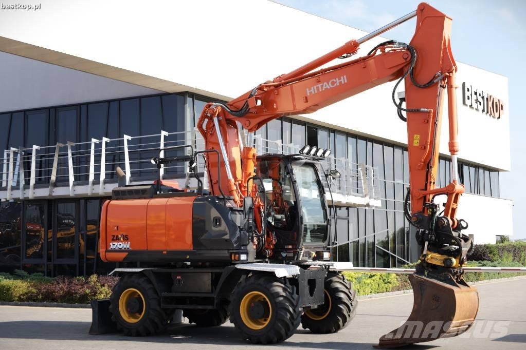 Hitachi ZX 170 W-6 轮式挖掘机