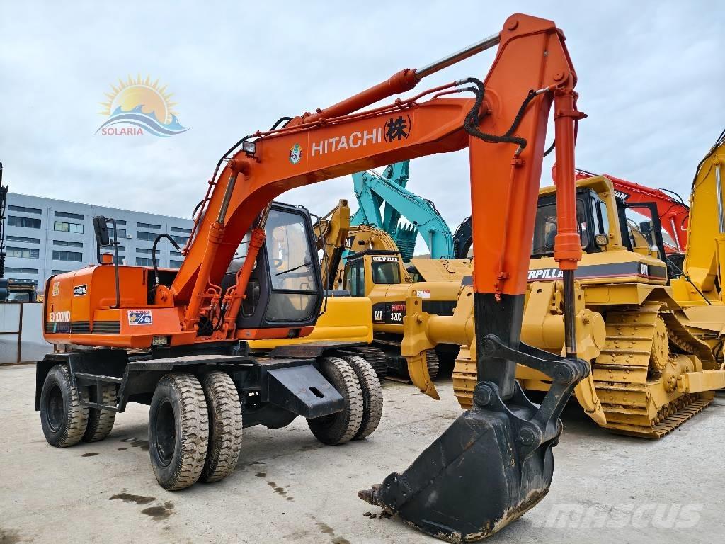 Hitachi EX 100 W D 轮式挖掘机