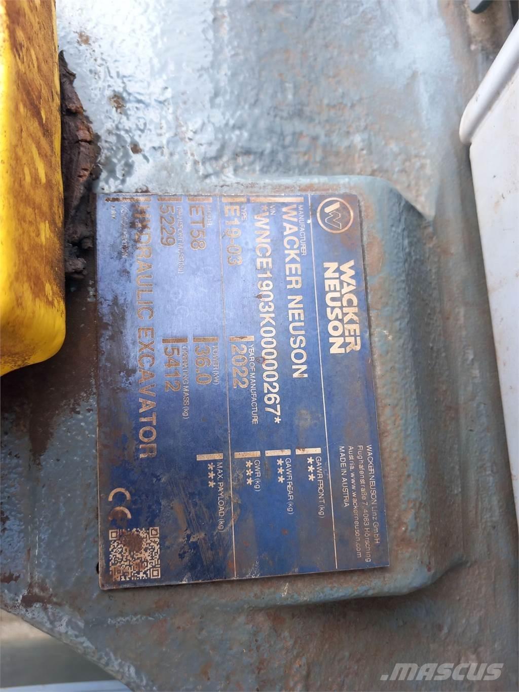 Wacker Neuson ET58 履带挖掘机