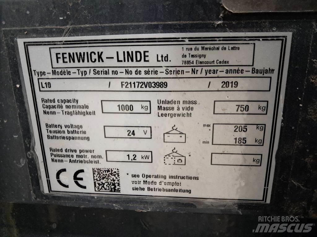 Linde L10 手推堆垛车