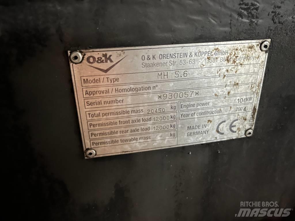 O&K MH 5.6 轮式挖掘机