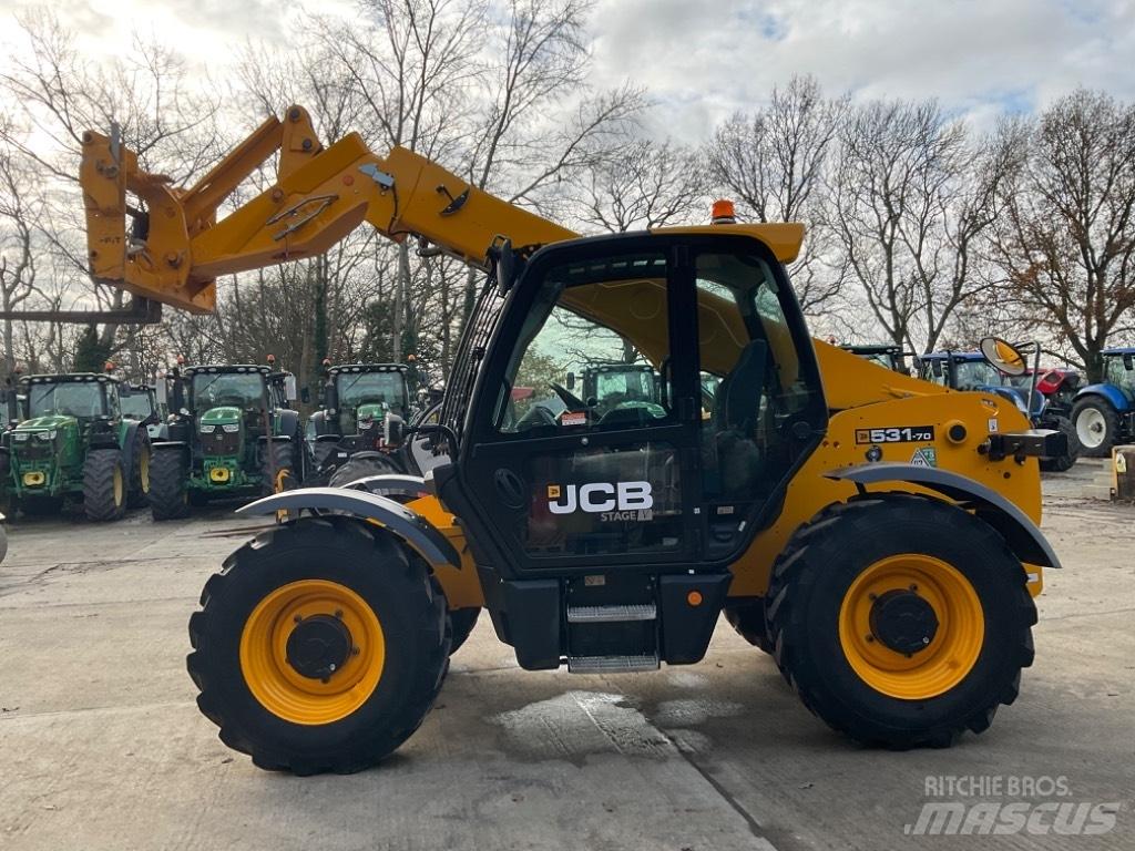 JCB 531-70 伸缩臂叉装车|叉装车