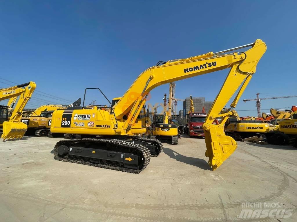 Komatsu PC 200-7 履带挖掘机