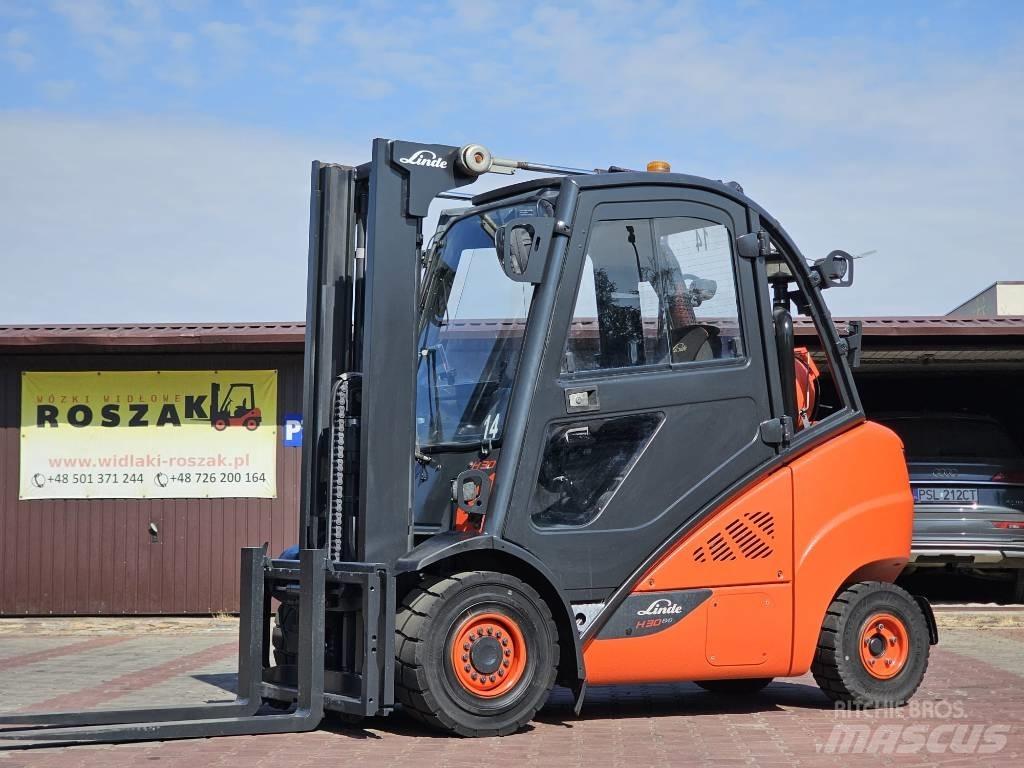 Linde H30T-02 天然气叉车