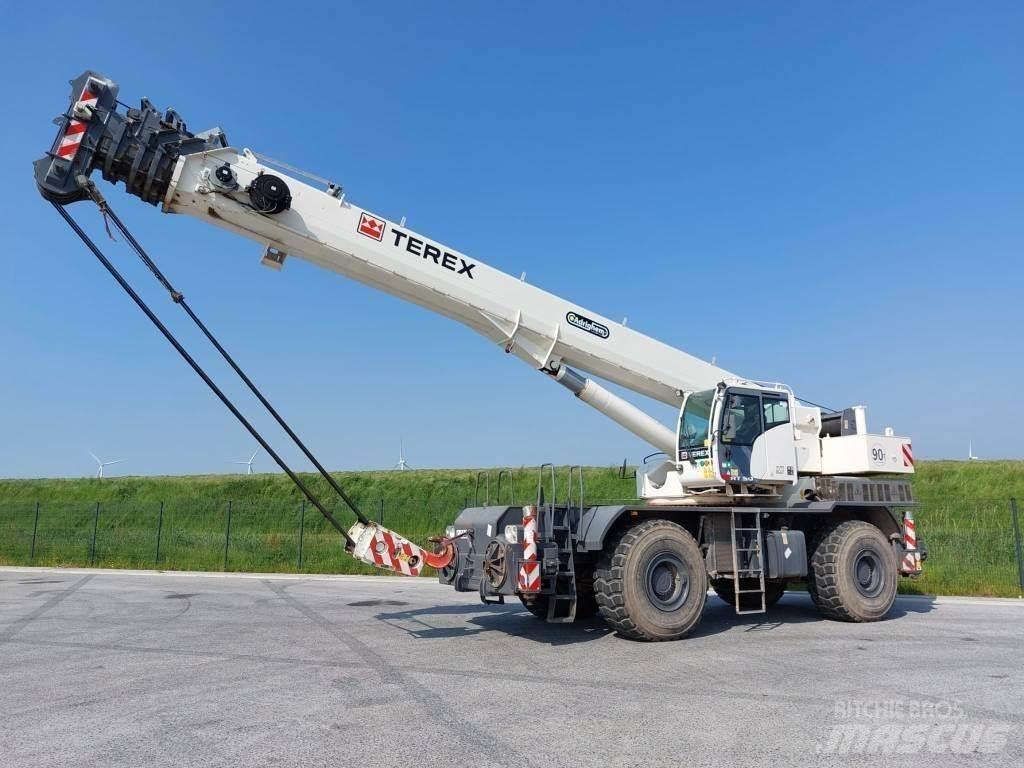 Terex RT90 越野轮胎起重机︳越野吊︳越野起重机︳移动式起重机