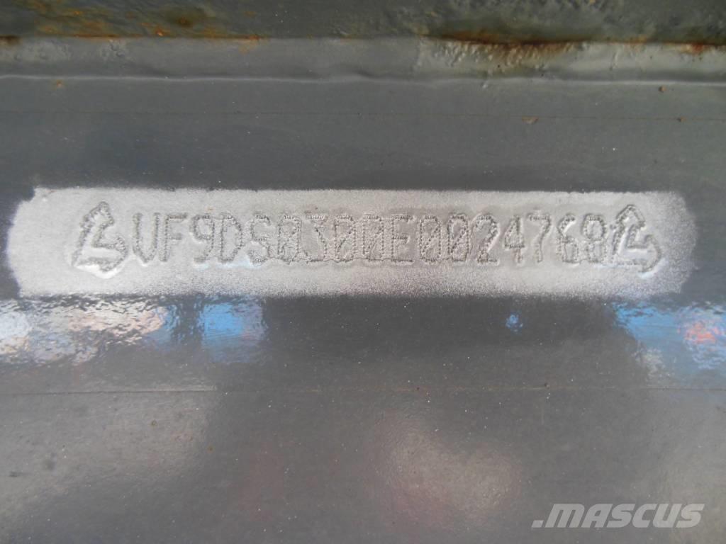 Legras SBS 2220, 95m3 自装卸半拖车