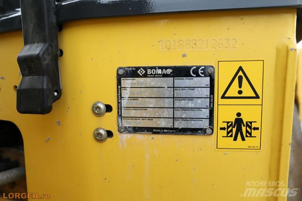 Bomag BW 120 AD-5 双轮压路机