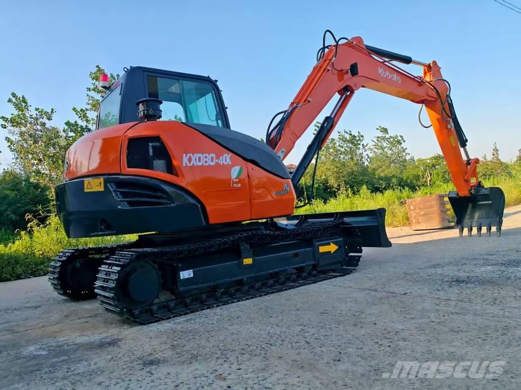 Kubota KX 080-4 履带挖掘机