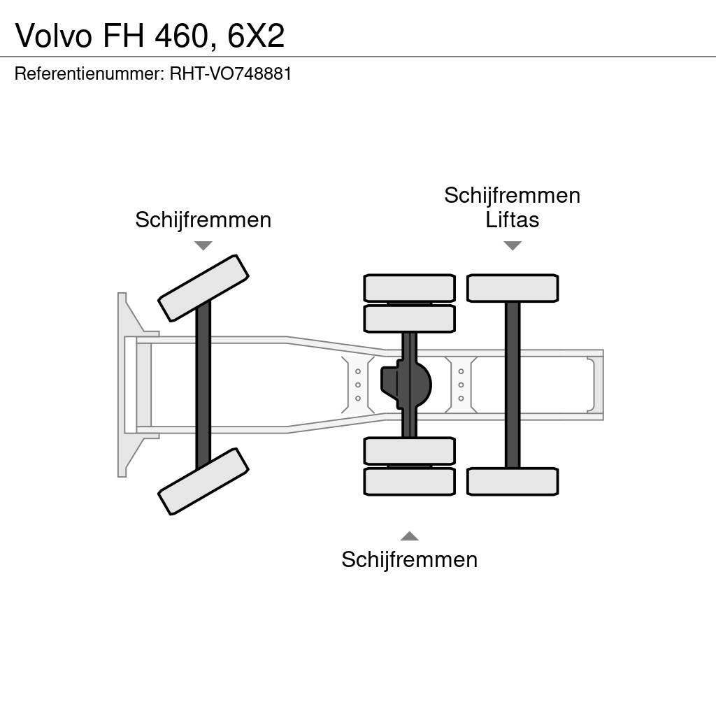 Volvo FH 460, 6X2 牵引车