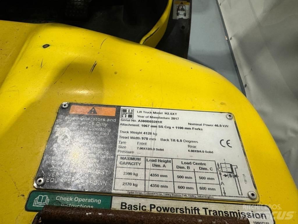 Hyster H2.5XT 天然气叉车