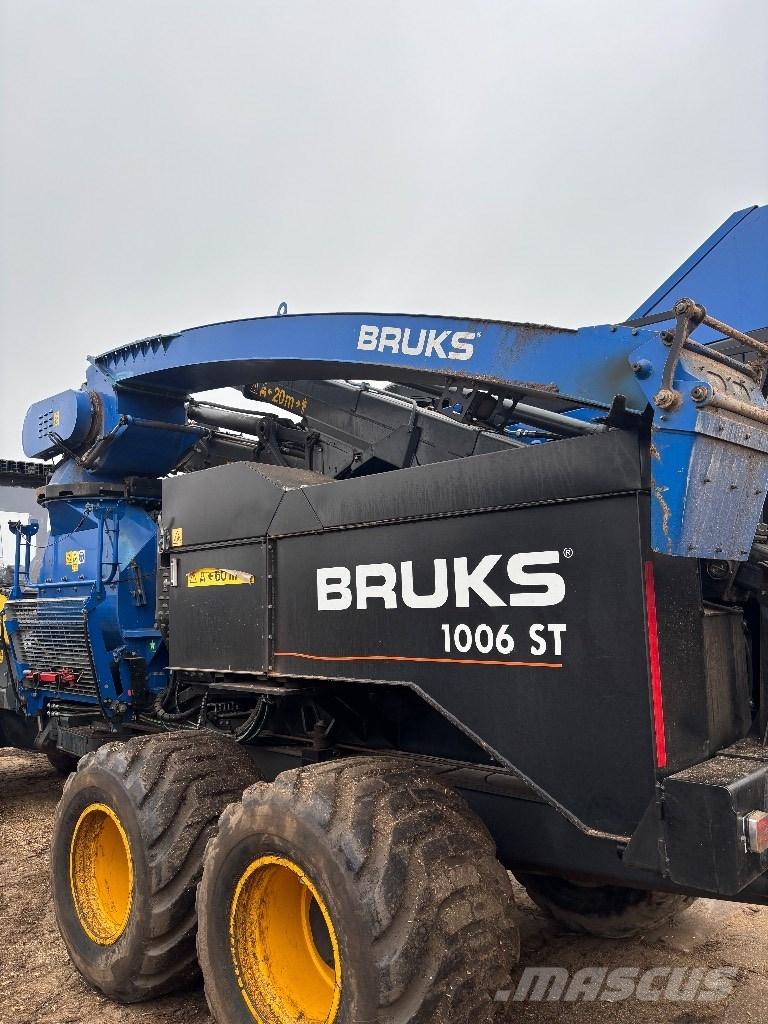Bruks 1006 木材削片机