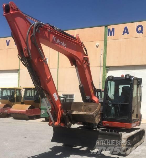Kubota KX 080-4 中型挖掘机