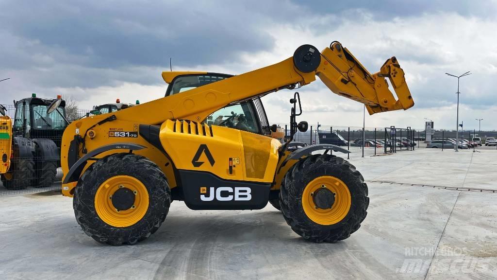 JCB 531-70 伸缩臂叉装车|叉装车