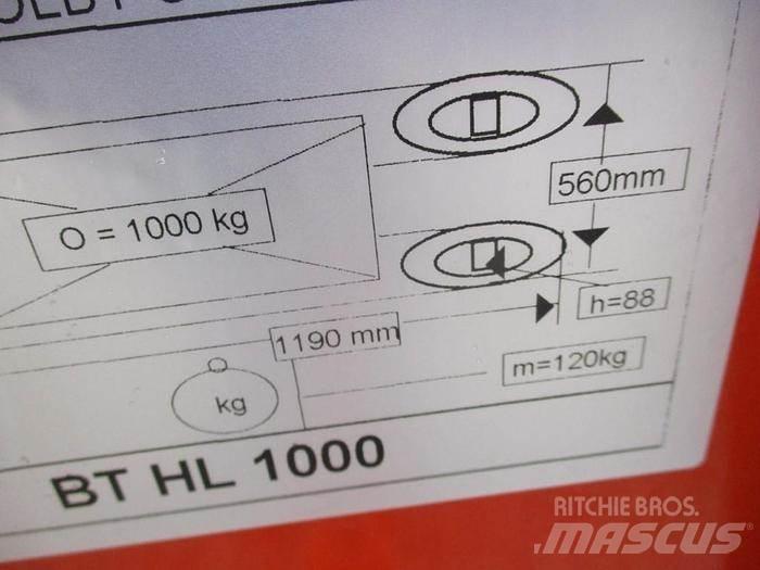 BT HL 1000 手推堆垛车