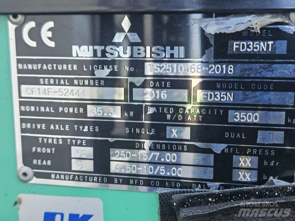 Mitsubishi FD35N 柴油叉车