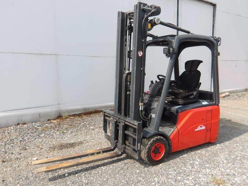 Linde E 16 电动叉车