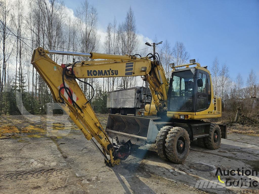 Komatsu PW130ES-6K 轮式挖掘机