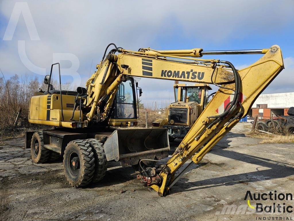 Komatsu PW130ES-6K 轮式挖掘机