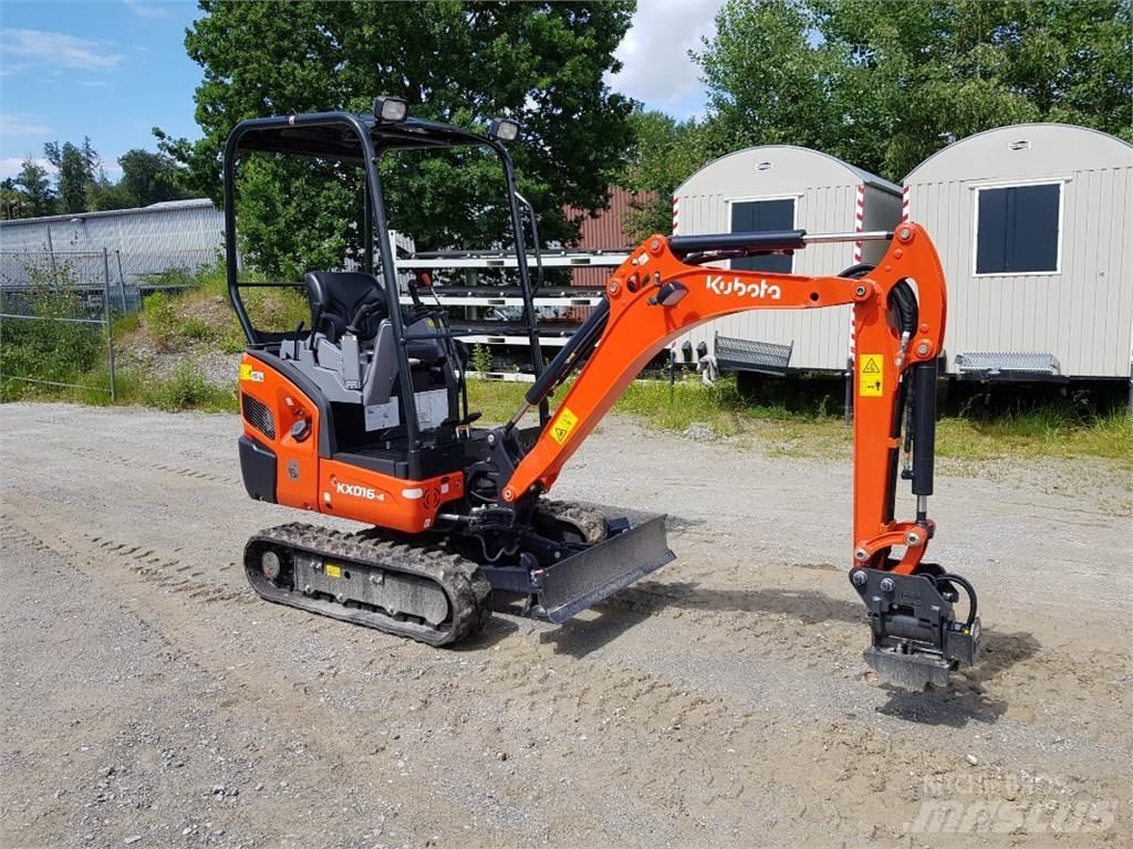 Kubota KX016-4 小型挖掘机