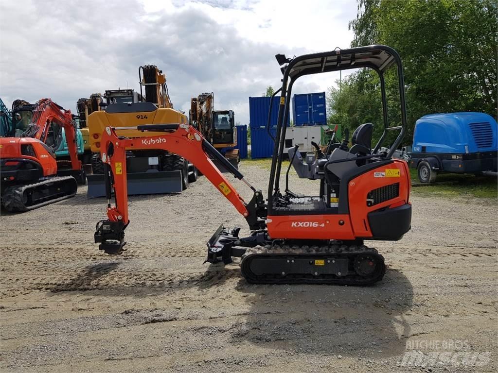 Kubota KX016-4 小型挖掘机