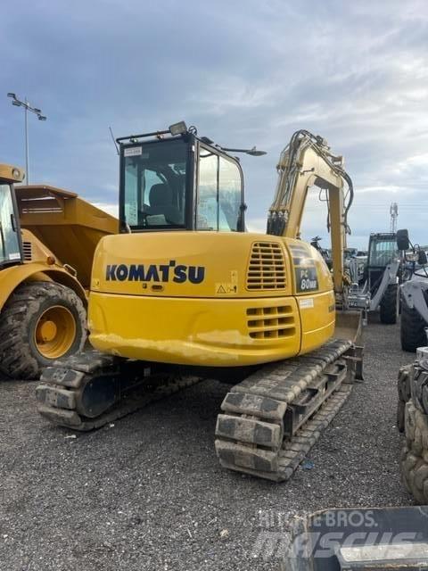 Komatsu PC80MR 伸缩臂叉装车|叉装车