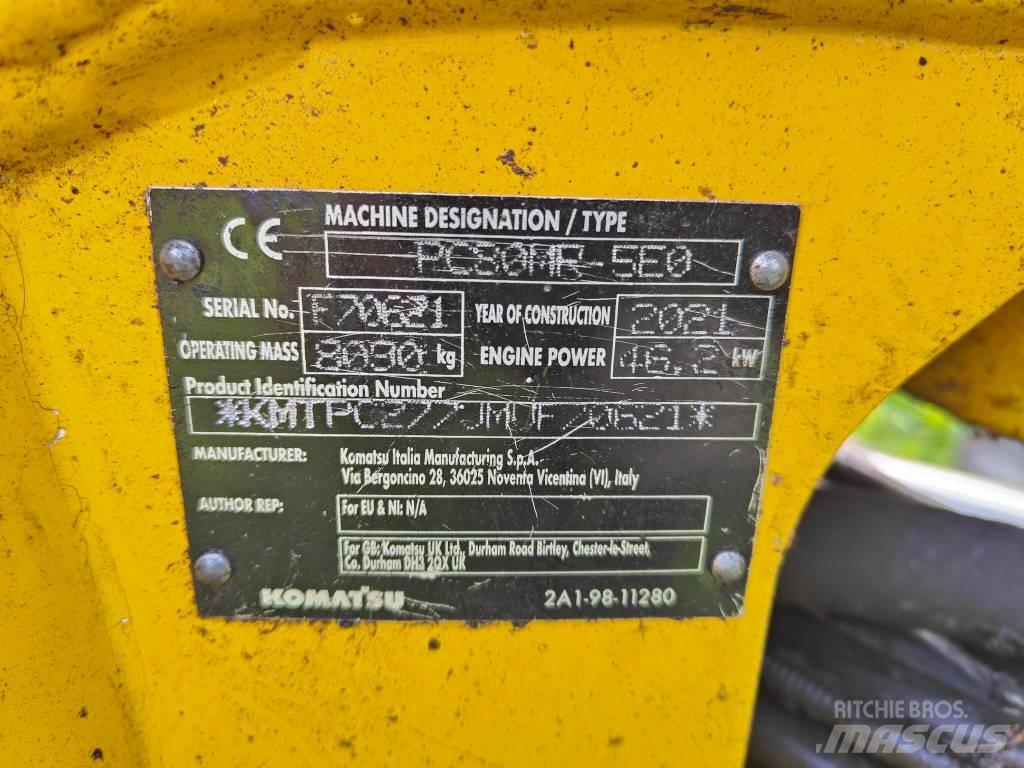 Komatsu PC 80 MR-5 中型挖掘机