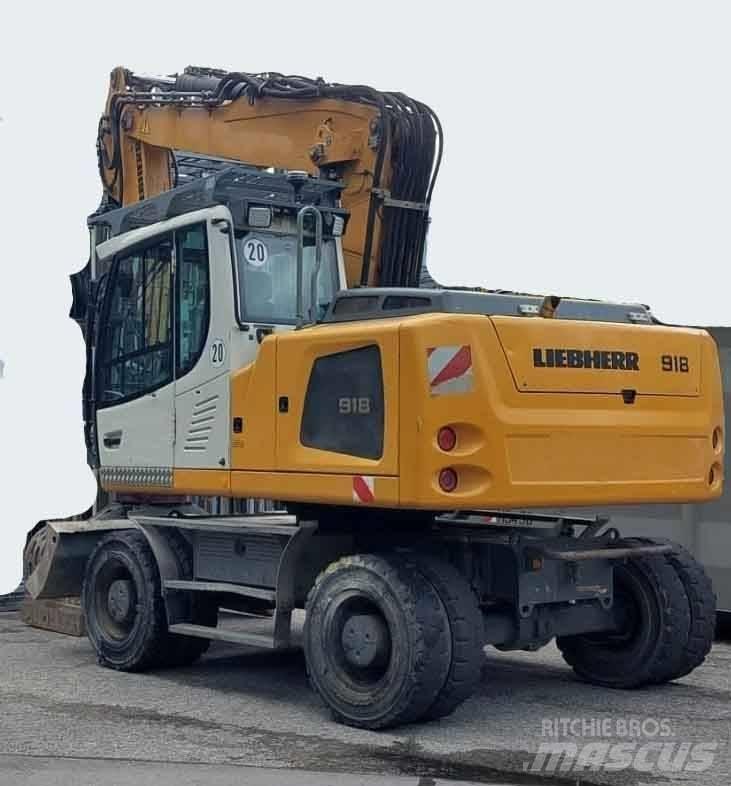 Liebherr A 918 Litr. 轮式挖掘机